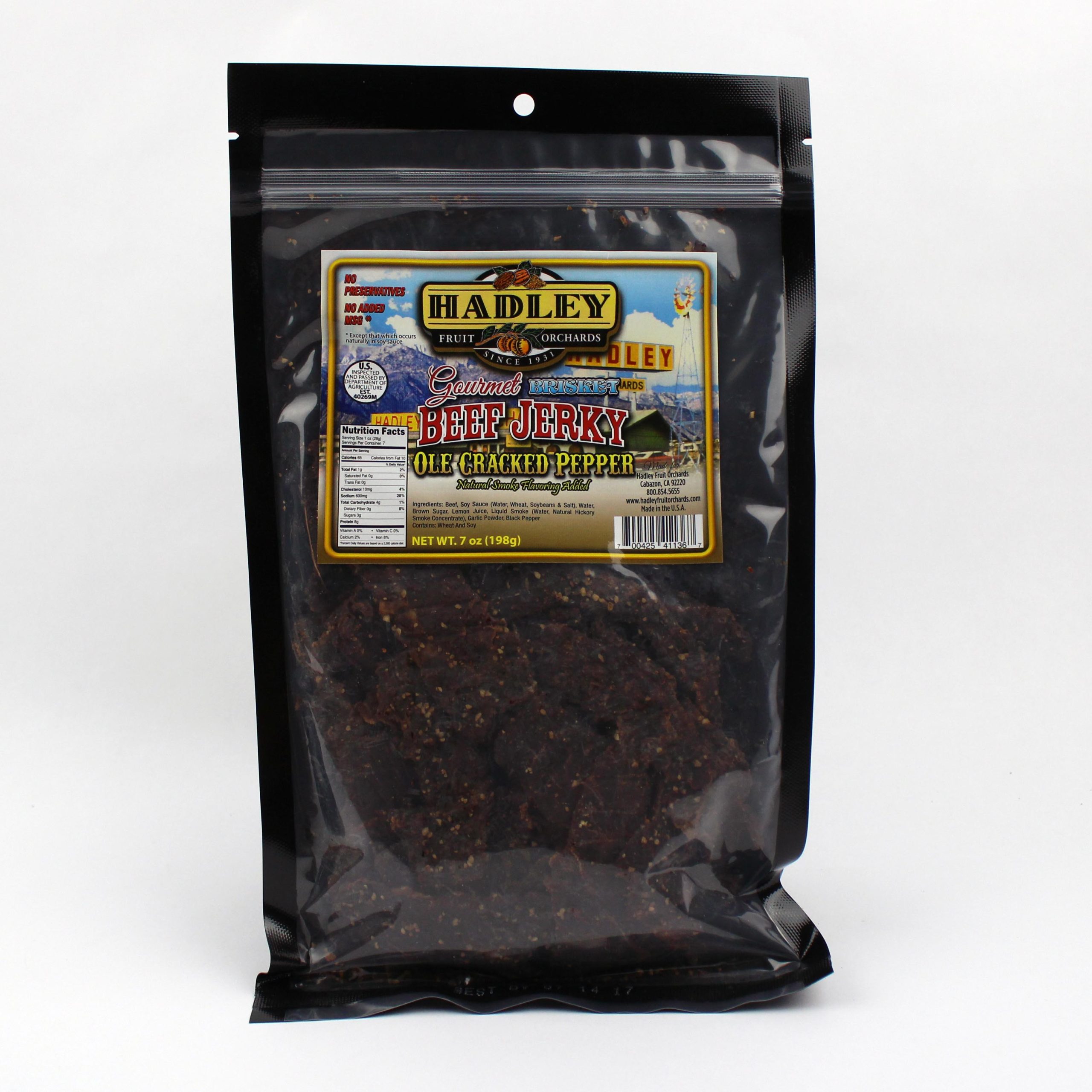 Beef Jerky Ole Cracked Pepper 7oz