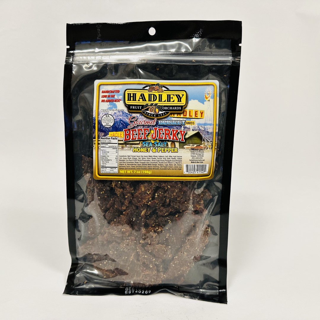 Beef Jerky Sea Salt Honey & Pepper 7oz