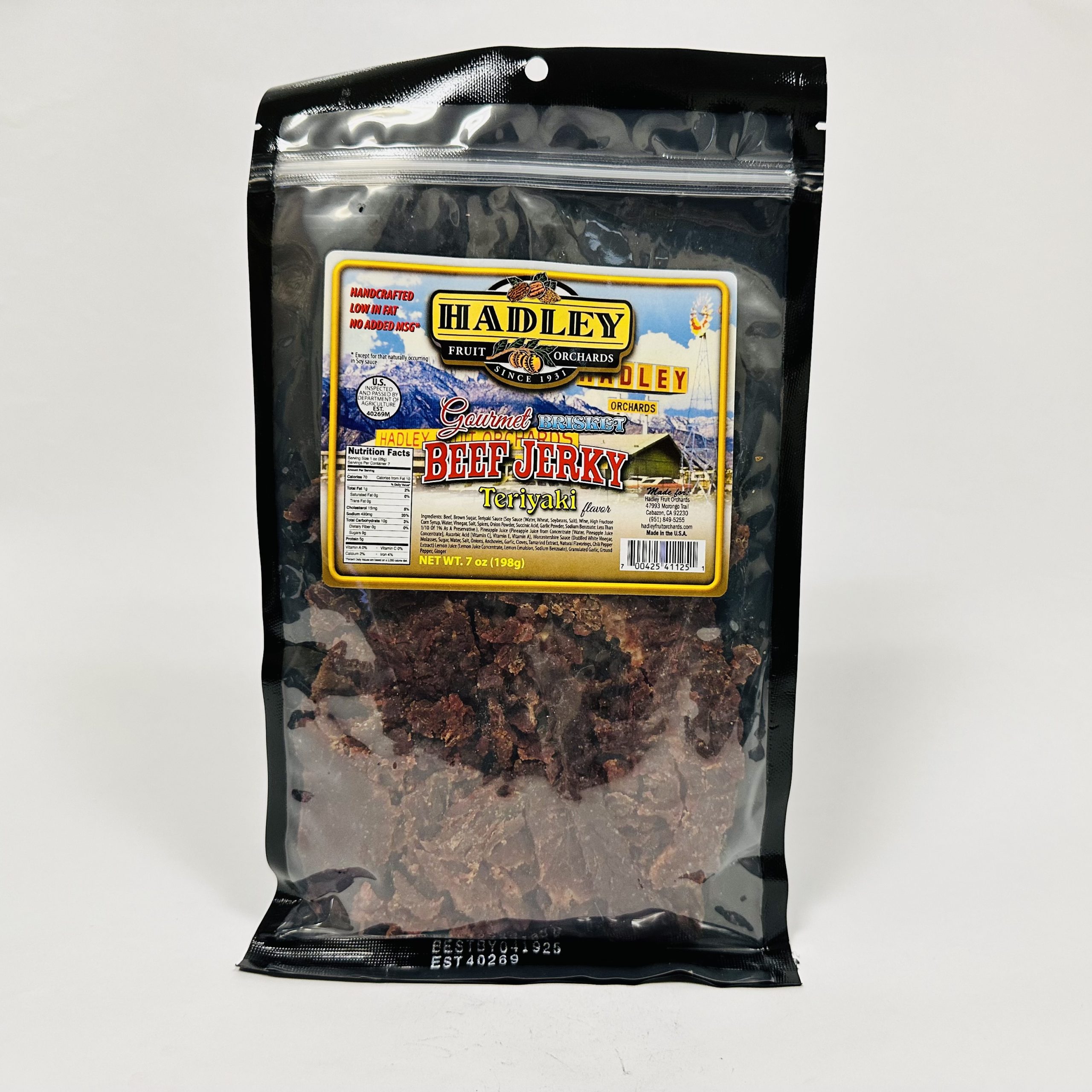 Beef Jerky Teriyaki 7oz