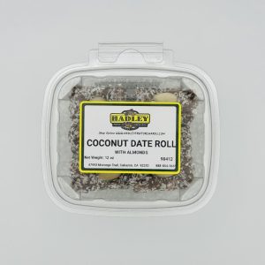 Coconut Date Roll with Almonds 12oz