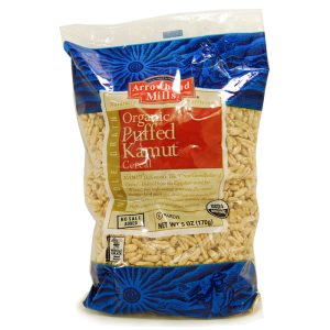 Organic Puffed Kamut Cereal - Arrowhead Mills 6oz
