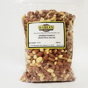 Spanish Peanuts Roasted & Salted 16oz