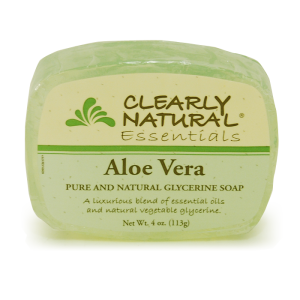 Aloe Vera Pure and Natural Glycerine Soap - Clearly Natural Essentials
