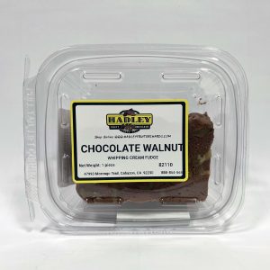 Chocolate Walnut Whipped Cream Fudge 1 Piece