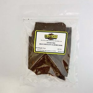 Sugar Free Milk Chocolate Almond Bark
