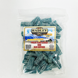 Pectin Filled Licorice Sour Blue Raspberry 10oz